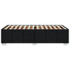 Stella Homewares Bed Frame without Mattress Black 90x190 cm Fabric
