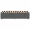 Stella Homewares Bed Frame without Mattress Dark Grey King Single Fabric