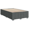 Stella Homewares Bed Frame without Mattress Dark Grey Double Fabric