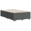 Stella Homewares Bed Frame without Mattress Dark Grey Double Fabric
