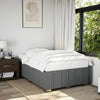 Stella Homewares Bed Frame without Mattress Dark Grey Double Fabric