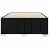 Stella Homewares Bed Frame without Mattress Black Double Fabric