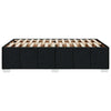 Stella Homewares Bed Frame without Mattress Black Double Fabric