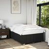 Stella Homewares Bed Frame without Mattress Black Double Fabric