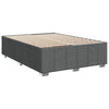 Stella Homewares Bed Frame without Mattress Dark Grey Queen Fabric