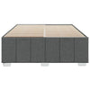 Stella Homewares Bed Frame without Mattress Dark Grey Queen Fabric