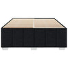 Stella Homewares Bed Frame without Mattress Black Queen Fabric