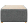 Stella Homewares Bed Frame without Mattress Dark Grey 90x190 cm Fabric