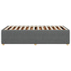 Stella Homewares Bed Frame without Mattress Dark Grey 90x190 cm Fabric