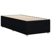 Stella Homewares Bed Frame without Mattress Black 90x190 cm Fabric