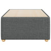Stella Homewares Bed Frame without Mattress Dark Grey 90x190 cm Fabric