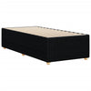 Stella Homewares Bed Frame without Mattress Black 90x190 cm Fabric