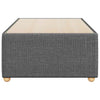 Stella Homewares Bed Frame without Mattress Dark Grey King Single Fabric