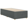 Stella Homewares Bed Frame without Mattress Dark Grey King Single Fabric