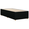 Stella Homewares Bed Frame without Mattress Black King Single Fabric