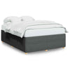 Stella Homewares Bed Frame without Mattress Dark Grey Double Fabric