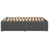 Stella Homewares Bed Frame without Mattress Dark Grey Double Fabric