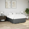 Stella Homewares Bed Frame without Mattress Dark Grey Double Fabric