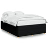 Stella Homewares Bed Frame without Mattress Black Double Fabric