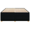 Stella Homewares Bed Frame without Mattress Black Double Fabric