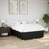 Stella Homewares Bed Frame without Mattress Black Double Fabric