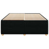Stella Homewares Bed Frame without Mattress Black Queen Fabric
