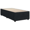 Stella Homewares Bed Frame without Mattress Black King Single Velvet