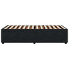 Stella Homewares Bed Frame without Mattress Black King Single Velvet
