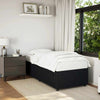 Stella Homewares Bed Frame without Mattress Black King Single Velvet