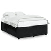 Stella Homewares Bed Frame without Mattress Black Double Velvet