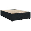Stella Homewares Bed Frame without Mattress Black Queen Velvet