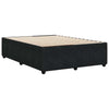 Stella Homewares Bed Frame without Mattress Black Queen Velvet