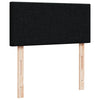 Stella Homewares Box Spring Bed with Mattress Black King Single Fabric