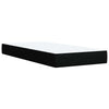 Stella Homewares Box Spring Bed with Mattress Dark Grey King Single Fabric