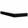 Stella Homewares Box Spring Bed with Mattress Black King Single Fabric