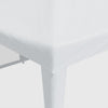 Stella Homewares Party Tent with 12 Mesh Sidewalls White 8x4 m HDPE