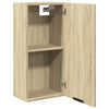 Stella Homewares Wall-mounted Bathroom Cabinet Sonoma Oak 32x20x67 cm