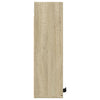Stella Homewares Wall-mounted Bathroom Cabinet Sonoma Oak 32x20x67 cm