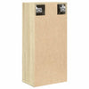 Stella Homewares Wall-mounted Bathroom Cabinet Sonoma Oak 32x20x67 cm