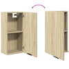 Stella Homewares Wall-mounted Bathroom Cabinet Sonoma Oak 32x20x67 cm