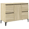 Stella Homewares Sink Cabinet Sonoma Oak 80x33x60 cm Engineered Wood