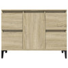 Stella Homewares Sink Cabinet Sonoma Oak 80x33x60 cm Engineered Wood