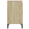 Stella Homewares Sink Cabinet Sonoma Oak 80x33x60 cm Engineered Wood