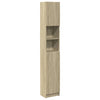 Stella Homewares Bathroom Cabinet Sonoma Oak 32x25.5x190 cm Engineered Wood