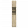 Stella Homewares Bathroom Cabinet Sonoma Oak 32x25.5x190 cm Engineered Wood