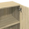 Stella Homewares Bathroom Cabinet Sonoma Oak 32x25.5x190 cm Engineered Wood