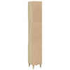 Stella Homewares Bathroom Cabinet Sonoma Oak 30x30x190 cm Engineered Wood