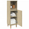Stella Homewares Bathroom Cabinet Sonoma Oak 30x30x100 cm Engineered Wood