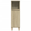 Stella Homewares Bathroom Cabinet Sonoma Oak 30x30x100 cm Engineered Wood