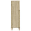 Stella Homewares Bathroom Cabinet Sonoma Oak 30x30x100 cm Engineered Wood